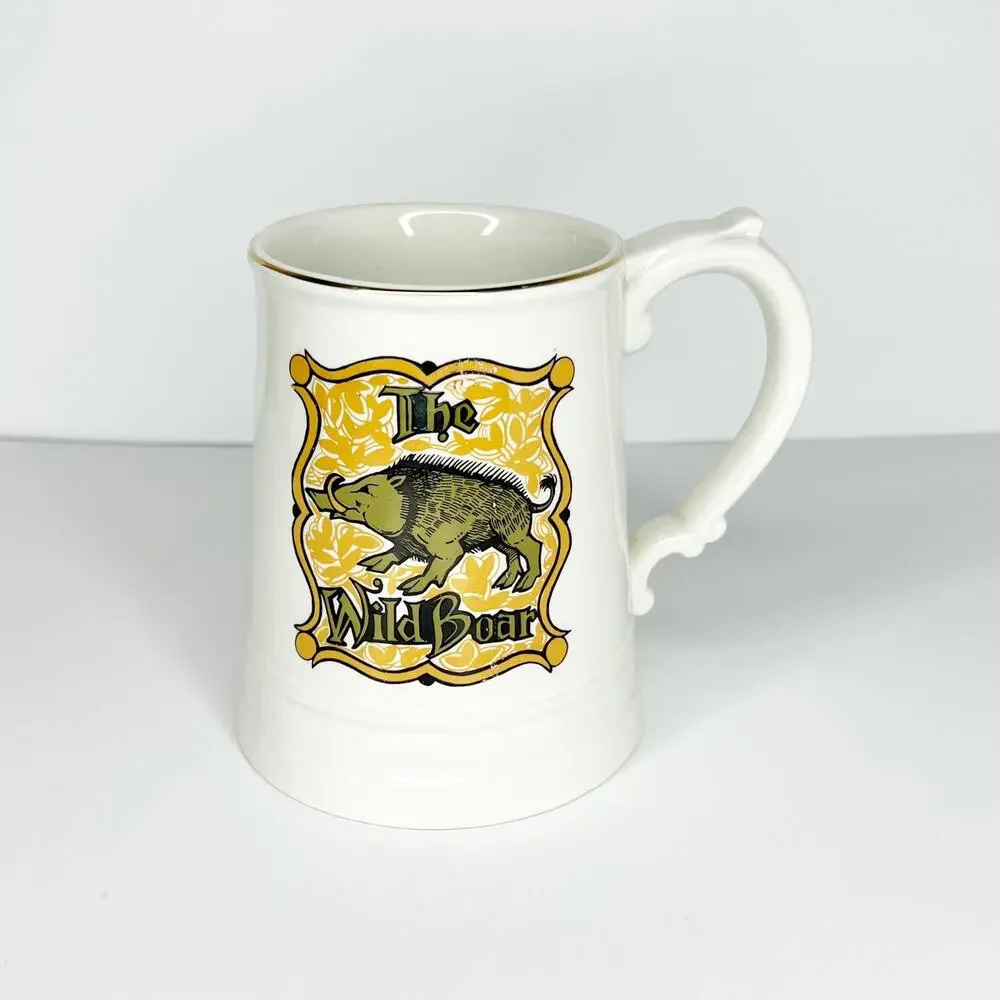 The Wild Boar Ye Olde Inn Beer Stein Enoch Wedgewood (Tunstalli) LTD England